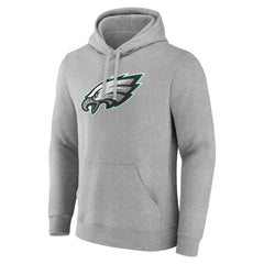 Philadelphia Eagles Deliver Fleece Pullover Hoodie - Heather Gray Hoodies