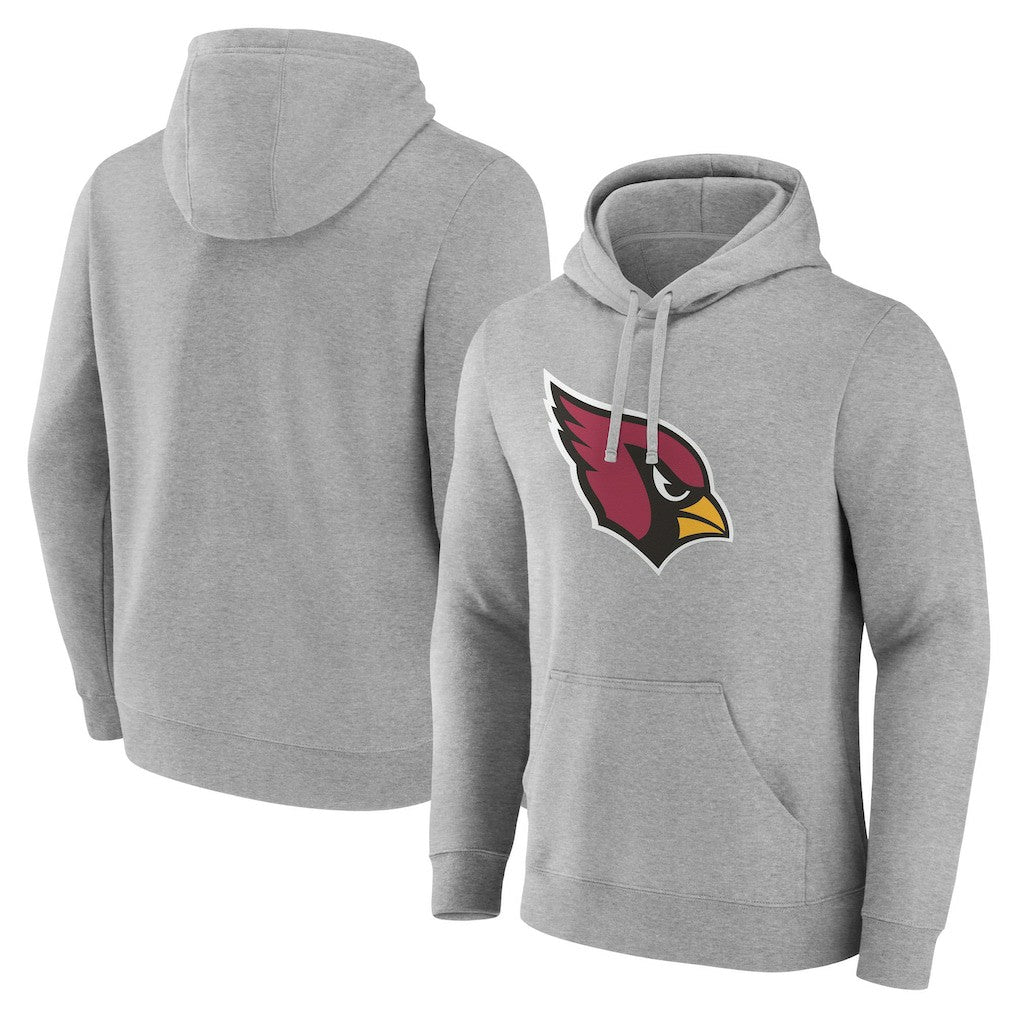Arizona Cardinals Deliver Fleece Pullover Hoodie - Heather Gray Hoodies