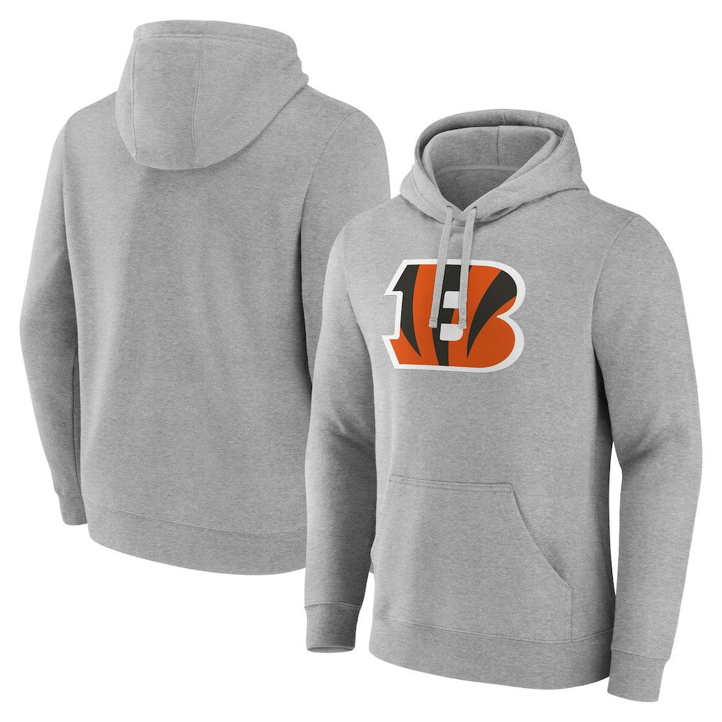 Cincinnati Bengals Deliver Fleece Pullover Hoodie - Heather Gray Hoodies