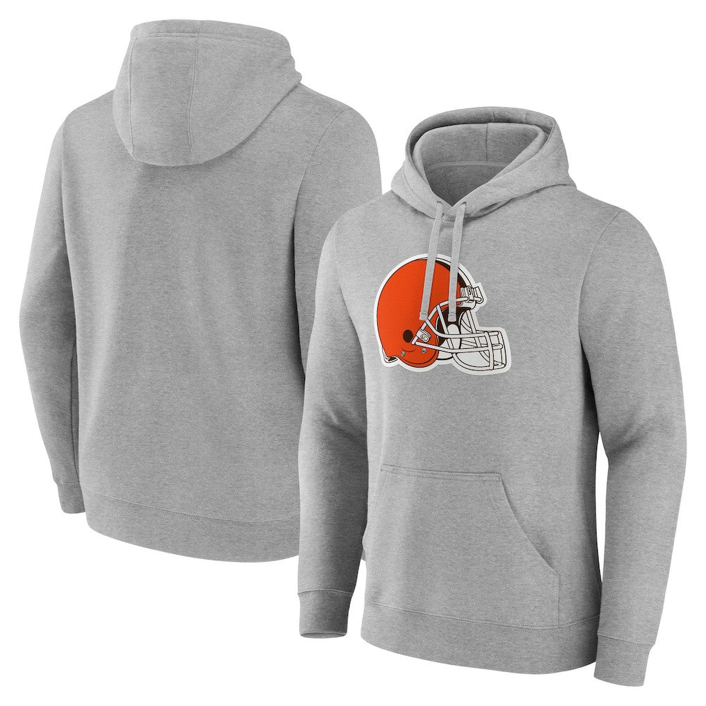 Cleveland Browns Deliver Fleece Pullover Hoodie - Heather Gray Hoodies