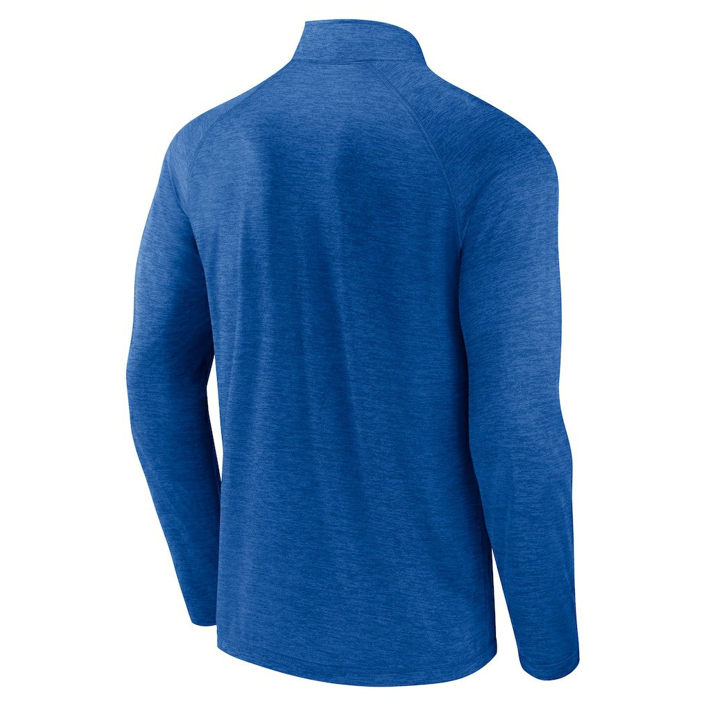 Buffalo Bills Head-to-Head Raglan Quarter-Zip Jacket - Royal Jackets