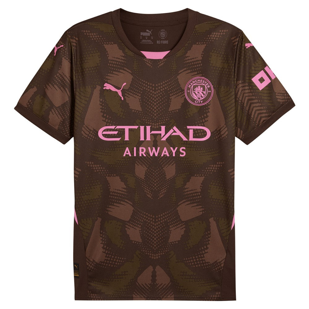 Manchester City 2024/25 Replica Short Sleeve Goalkeeper Jersey Brown - Puma online