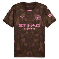 Manchester City 2024/25 Replica Short Sleeve Goalkeeper Jersey Brown - Puma online