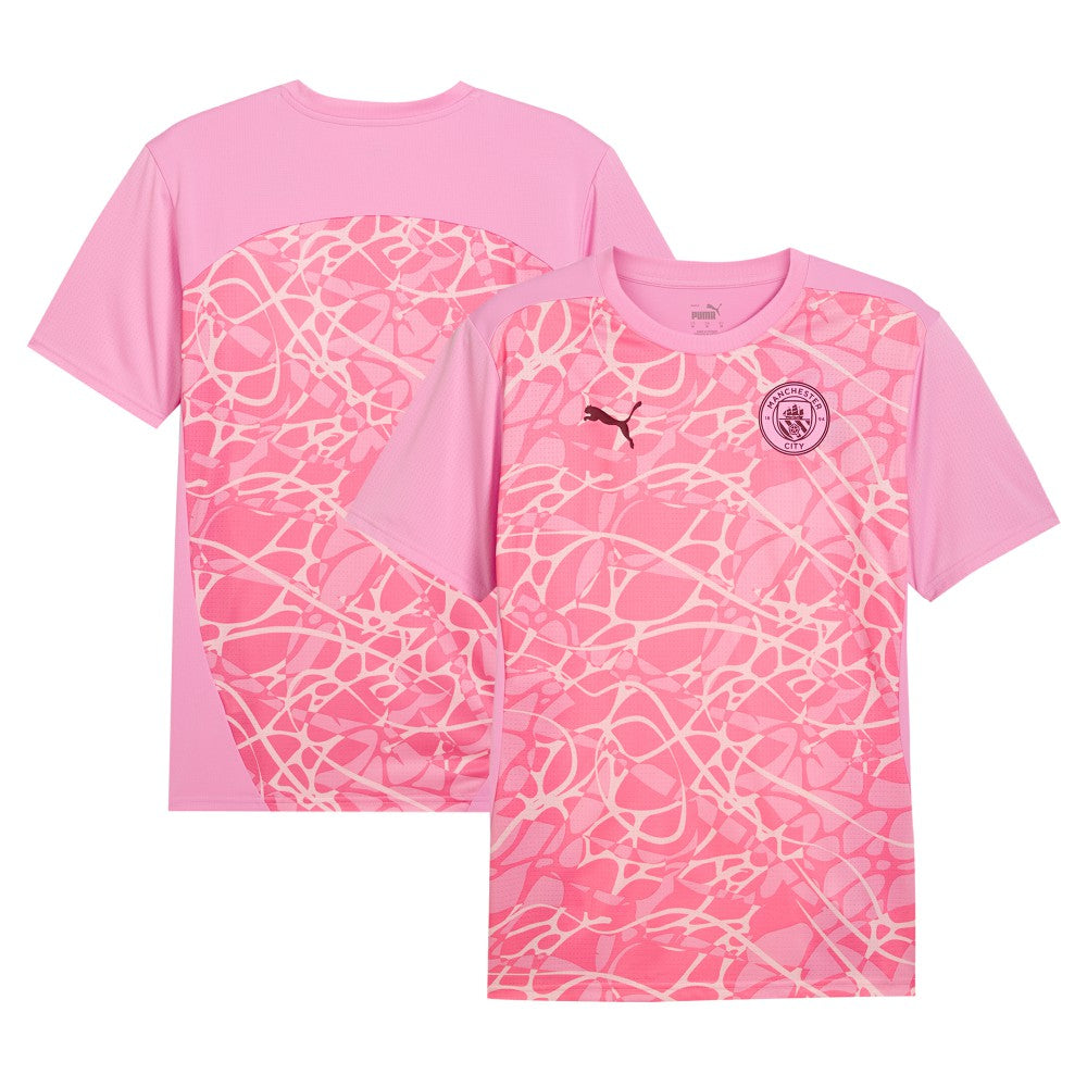 Manchester City 2024/25 Pre-Match Jersey Pink - Puma on sale
