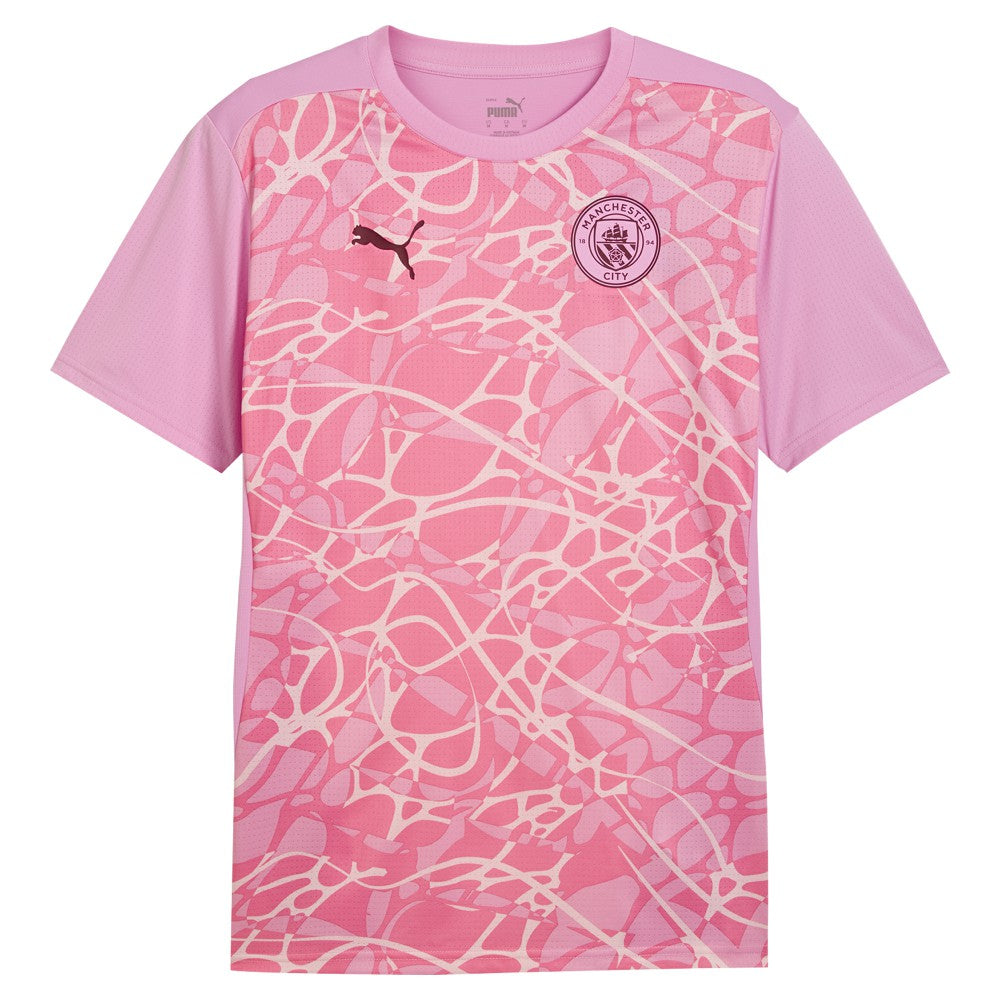 Manchester City 2024/25 Pre-Match Jersey Pink - Puma on sale