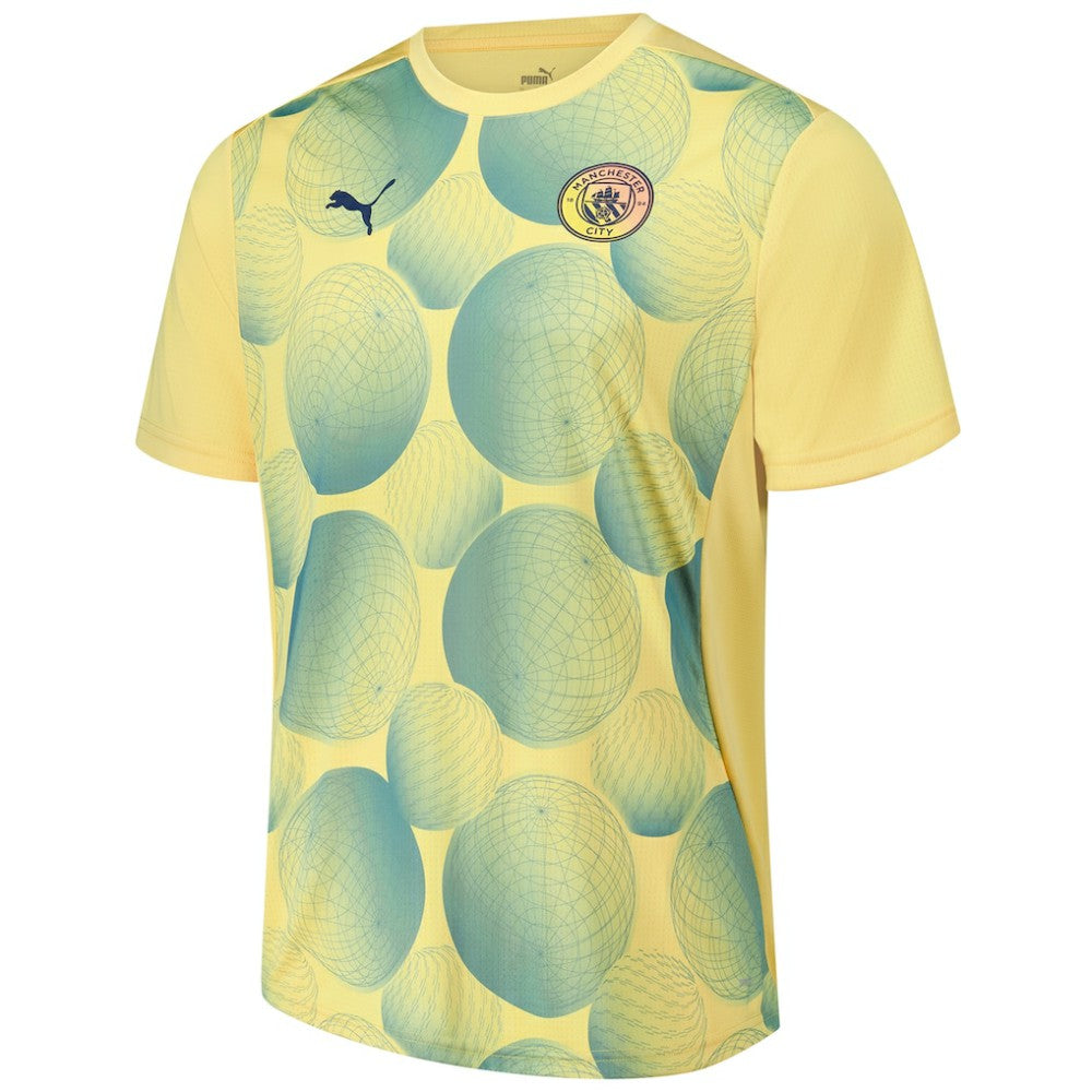 Manchester City 2024/25 Pre-Match Jersey Gold - Puma on sale