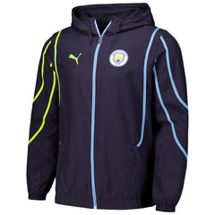 Manchester City 2024/25 Pre-Match Anthem dryCELL Full-Zip Hoodie Jacket Navy - Puma online