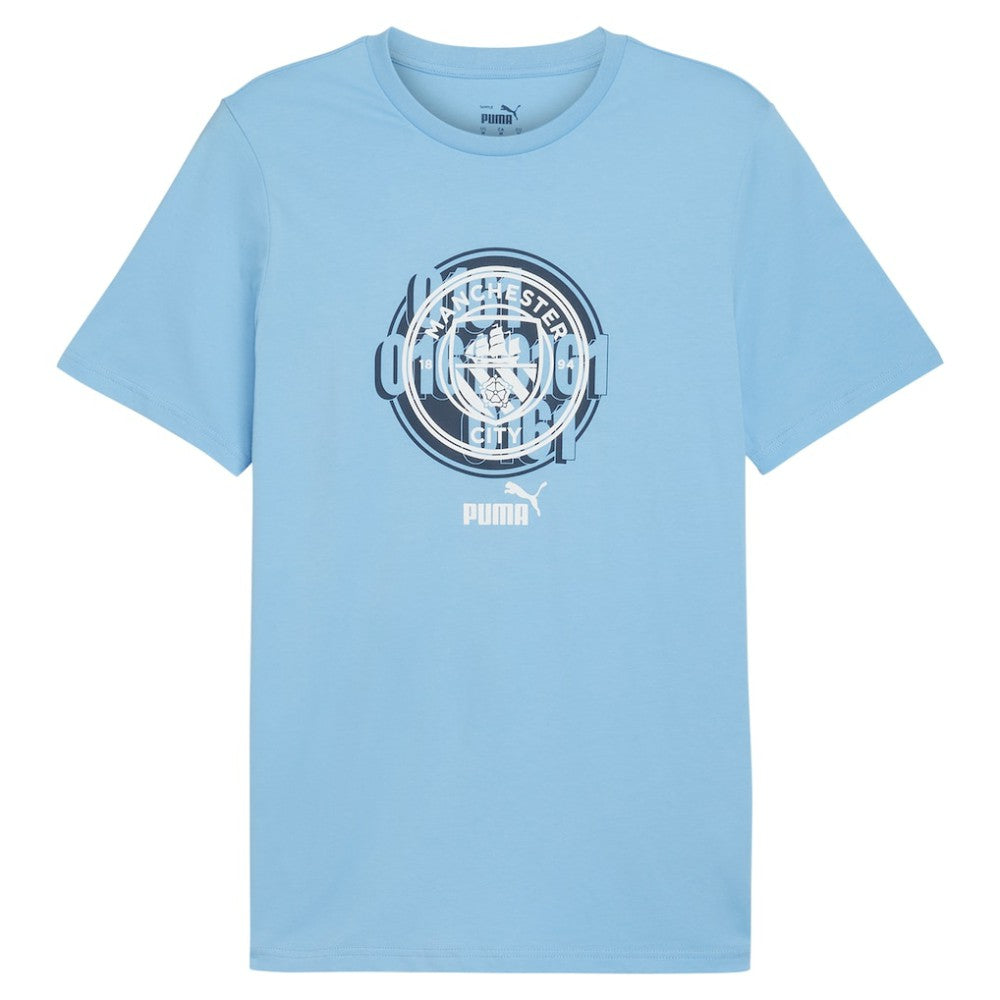 Manchester City ftblCulture T-Shirt Light Blue - Puma discount