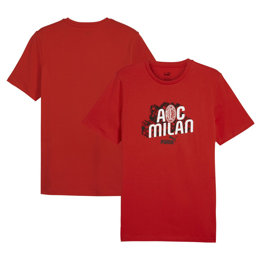 AC Milan ftblCulture T-Shirt Red - Puma sale