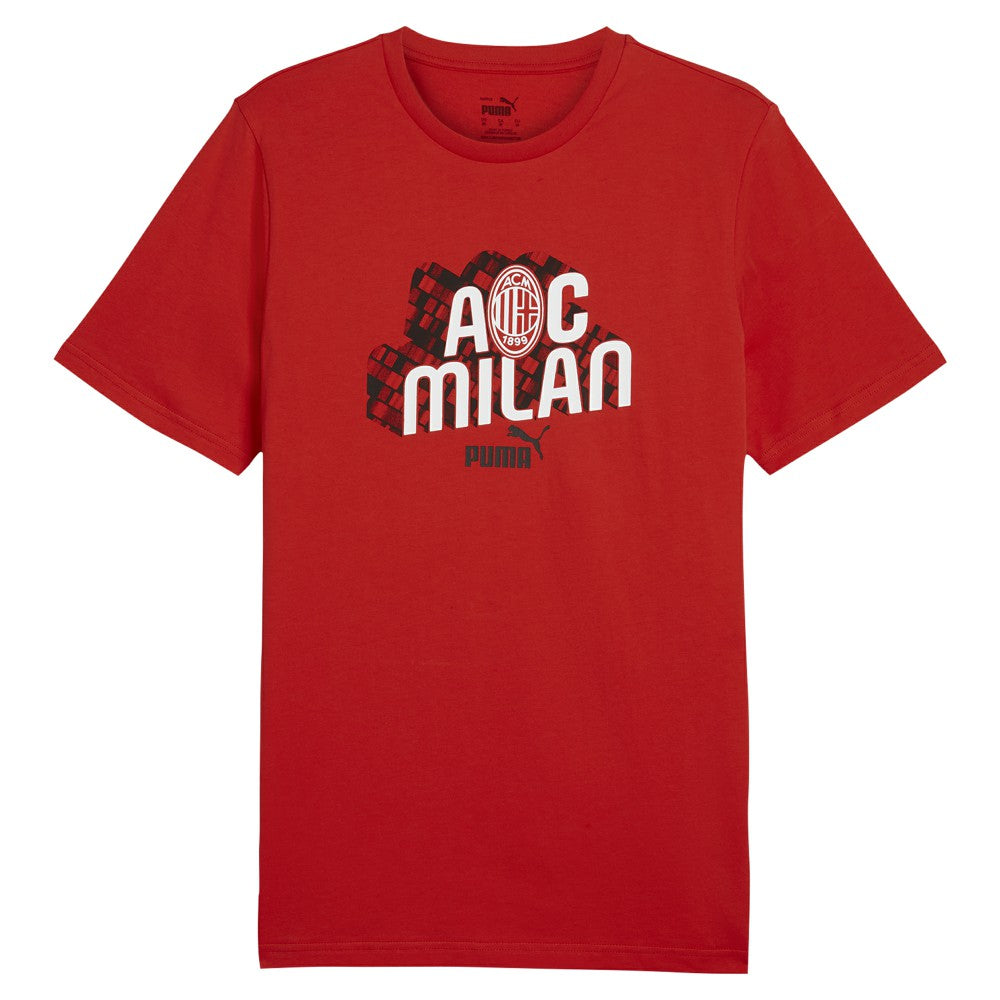 AC Milan ftblCulture T-Shirt Red - Puma sale