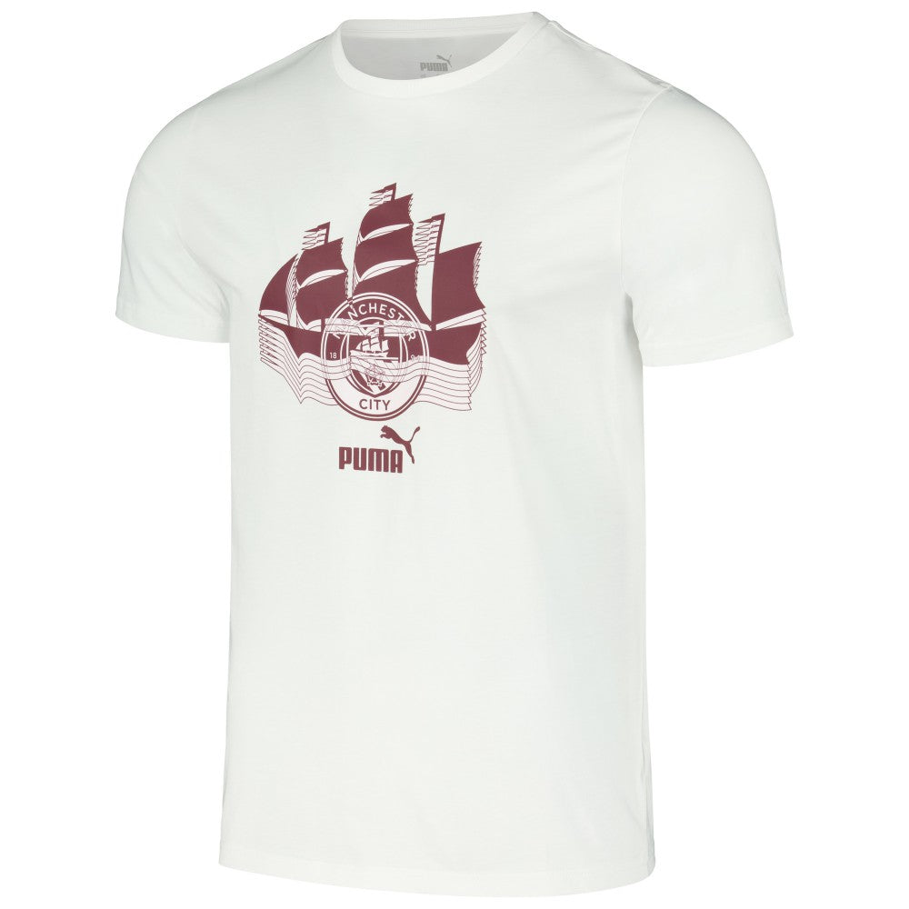 Manchester City ftblCulture T-Shirt White - Puma