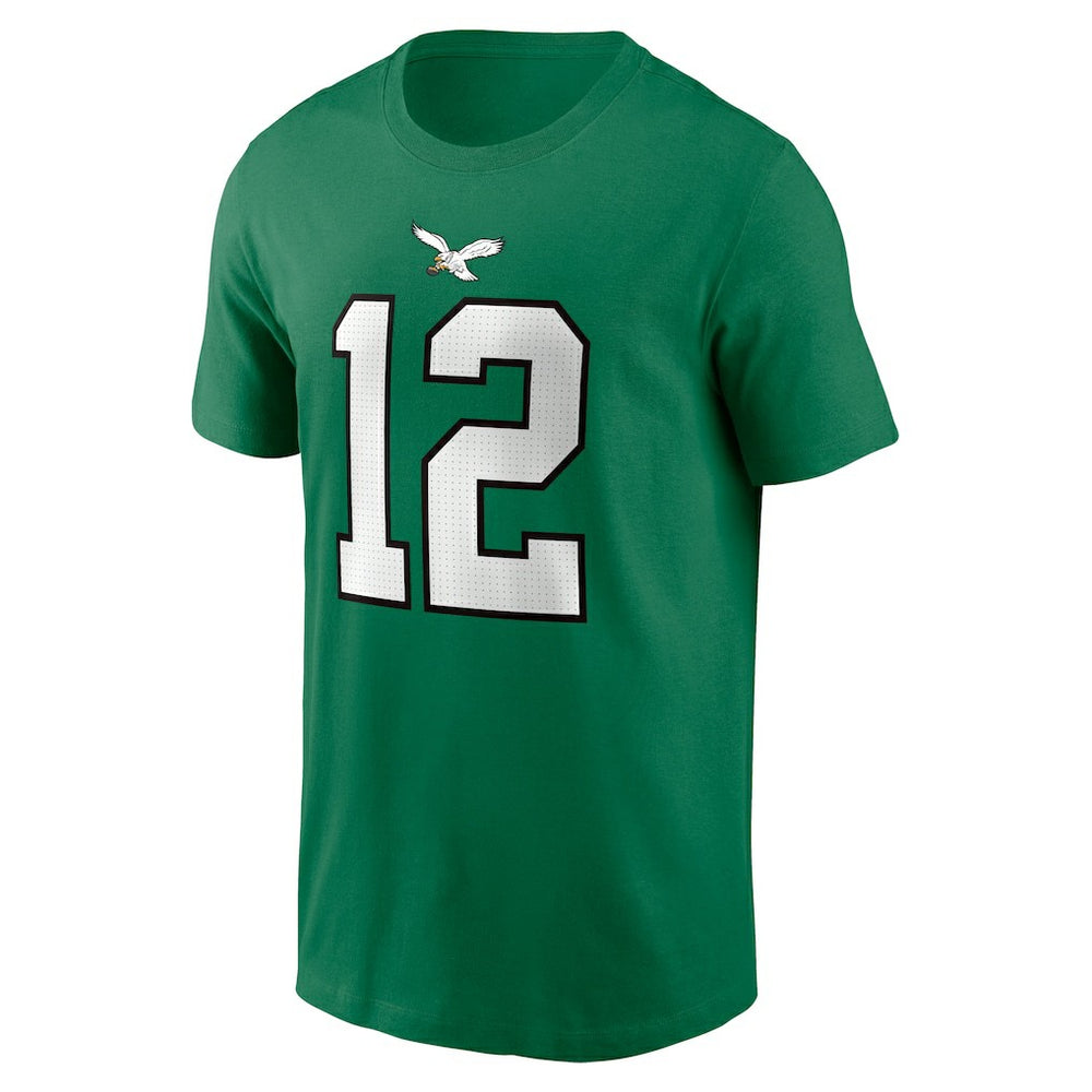 Randall Cunningham Philadelphia Eagles Retired Player Name & Number T-Shirt - Kelly Green T-shirts