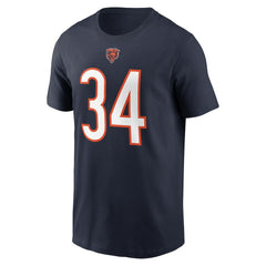Walter Payton Chicago Bears Retired Player Name & Number T-Shirt - Navy T-shirts