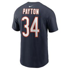 Walter Payton Chicago Bears Retired Player Name & Number T-Shirt - Navy T-shirts