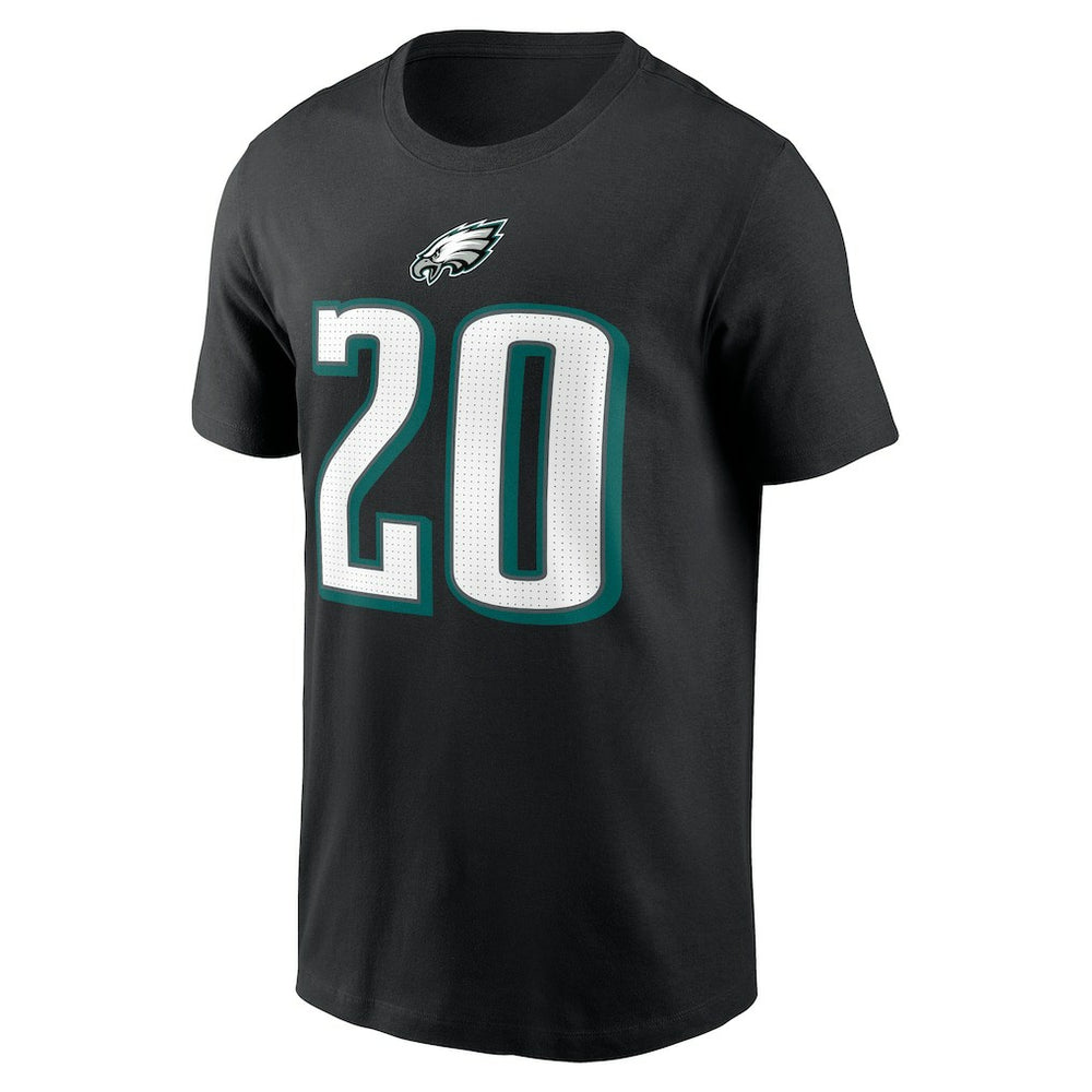 Brian Dawkins Philadelphia Eagles Retired Player Name & Number T-Shirt - Black T-shirts