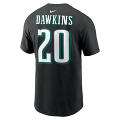 Brian Dawkins Philadelphia Eagles Retired Player Name & Number T-Shirt - Black T-shirts