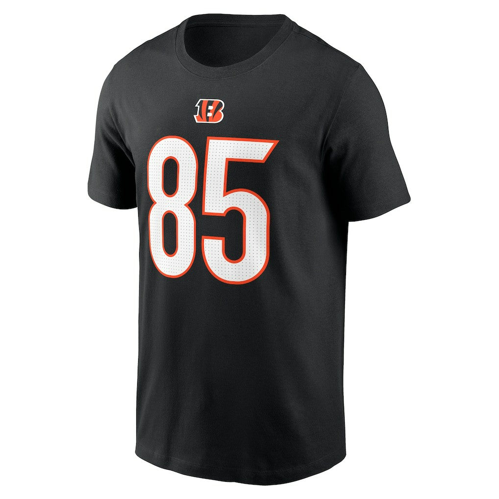 Chad Johnson Cincinnati Bengals Retired Player Name & Number T-Shirt - Black T-shirts