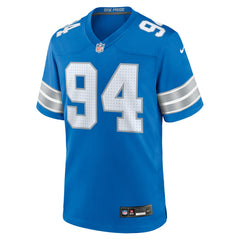 Mekhi Wingo Detroit Lions Team Game Jersey - Blue Jerseys