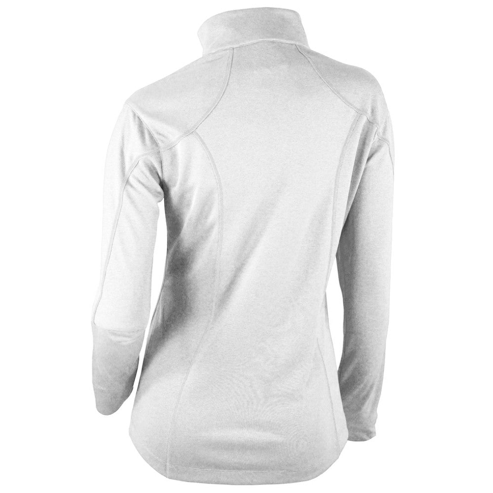 San Diego Padres Columbia Women's Cooperstown Collection Shotgun 2.0 Omni-Wick Quarter-Zip Top - White Tops