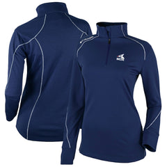 Chicago White Sox Columbia Women's Cooperstown Collection Shotgun 2.0 Omni-Wick Quarter-Zip Top - Navy Tops