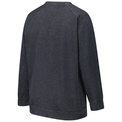 Pittsburgh Steelers Profile Women's Plus Size Acid Wash Raglan Sweatshirt - Charcoal Sweatshirts