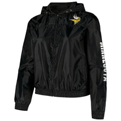 Minnesota Vikings Women's Full-Zip Jacket - Black Jackets