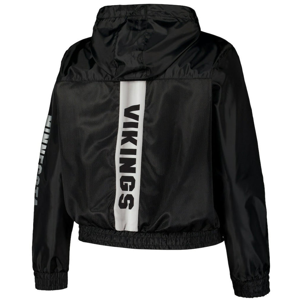 Minnesota Vikings Women's Full-Zip Jacket - Black Jackets