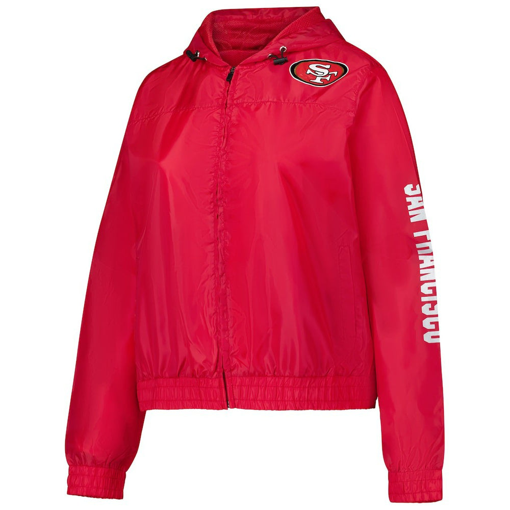 San Francisco 49ers Women's Full-Zip Jacket - Scarlet Jackets