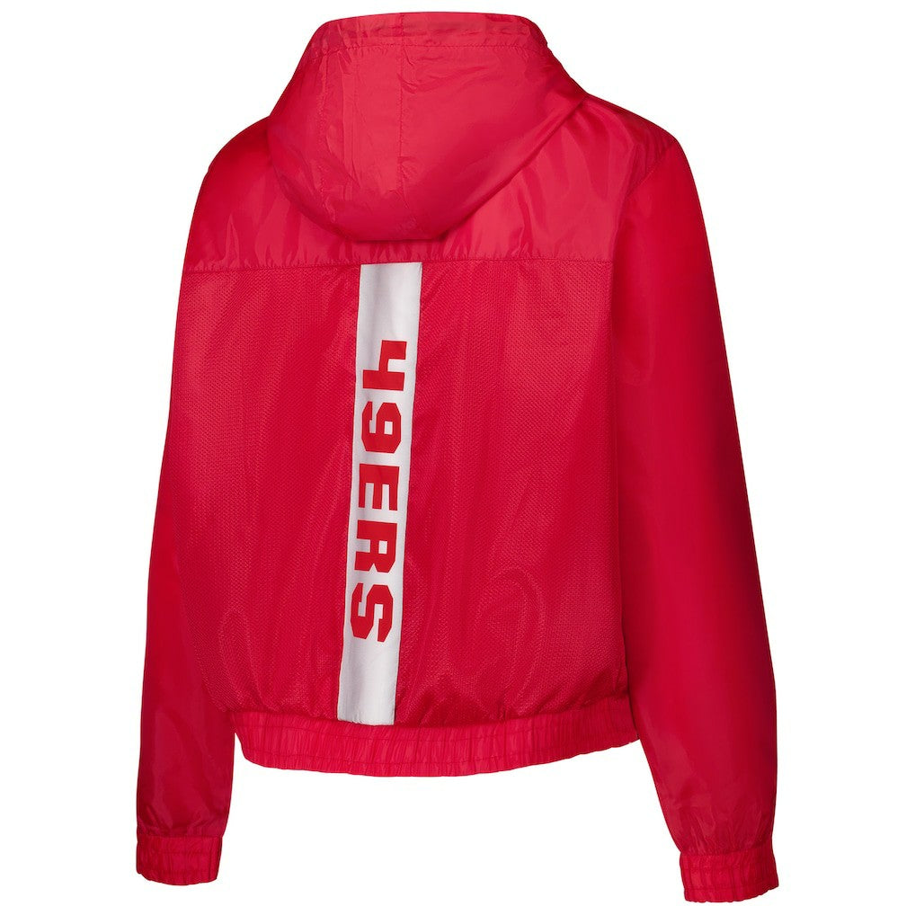 San Francisco 49ers Women's Full-Zip Jacket - Scarlet Jackets