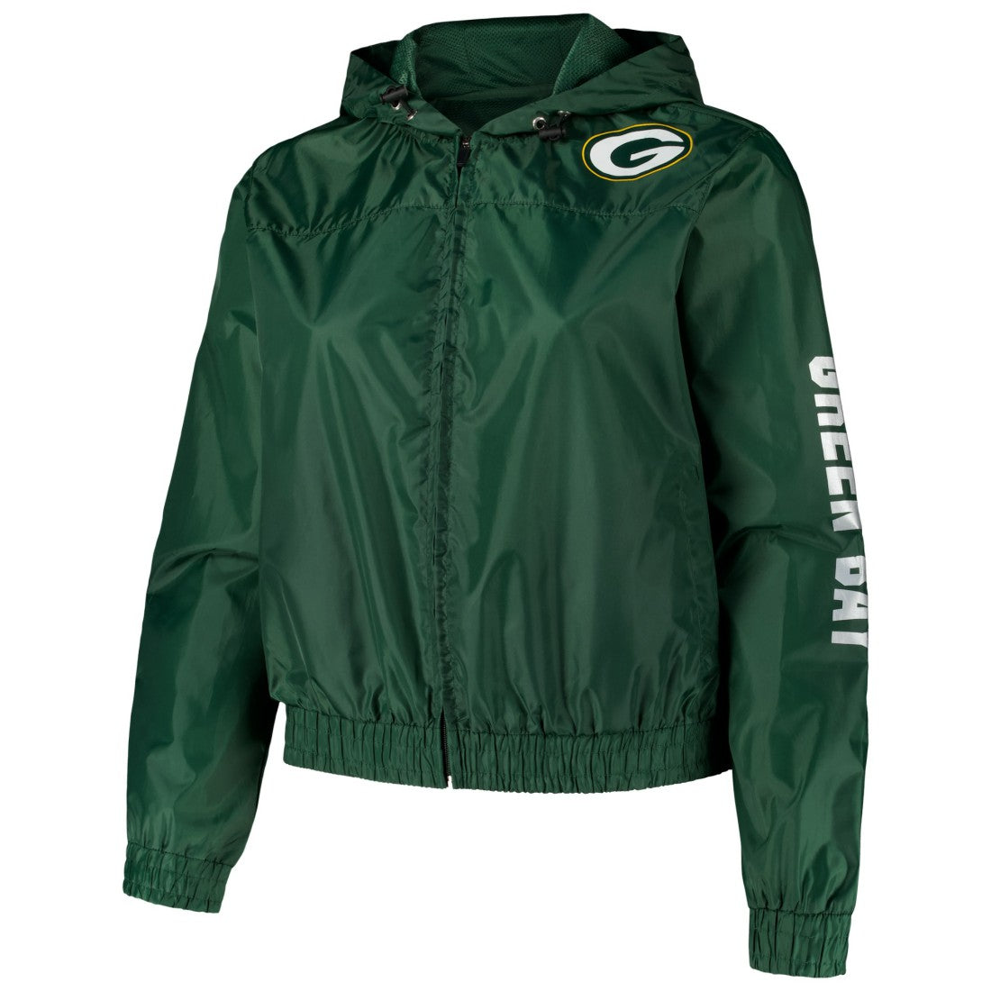 Green Bay Packers Women's Full-Zip Jacket - Green Jackets