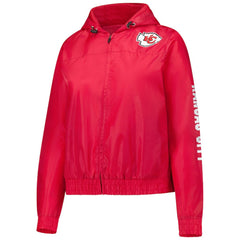 Kansas City Chiefs Women's Full-Zip Hoodie Jacket - Red Hoodies