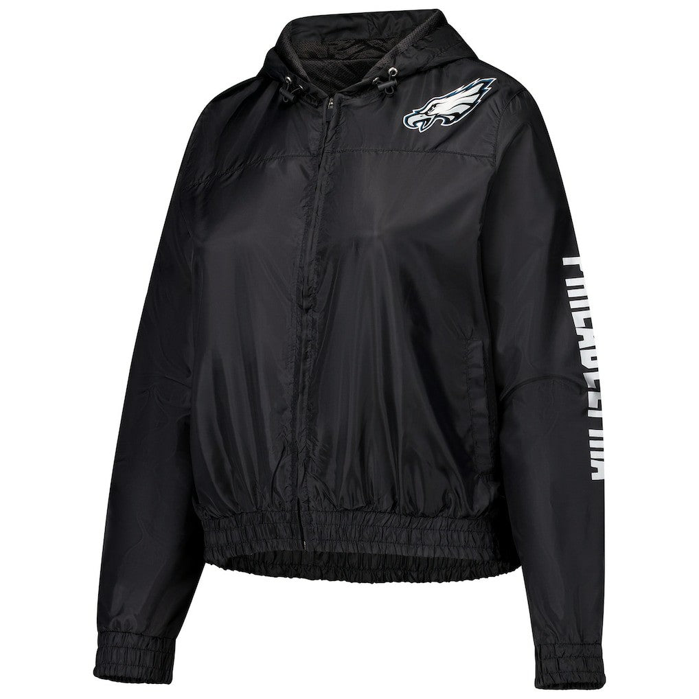 Philadelphia Eagles Women's Full-Zip Jacket - Black Jackets