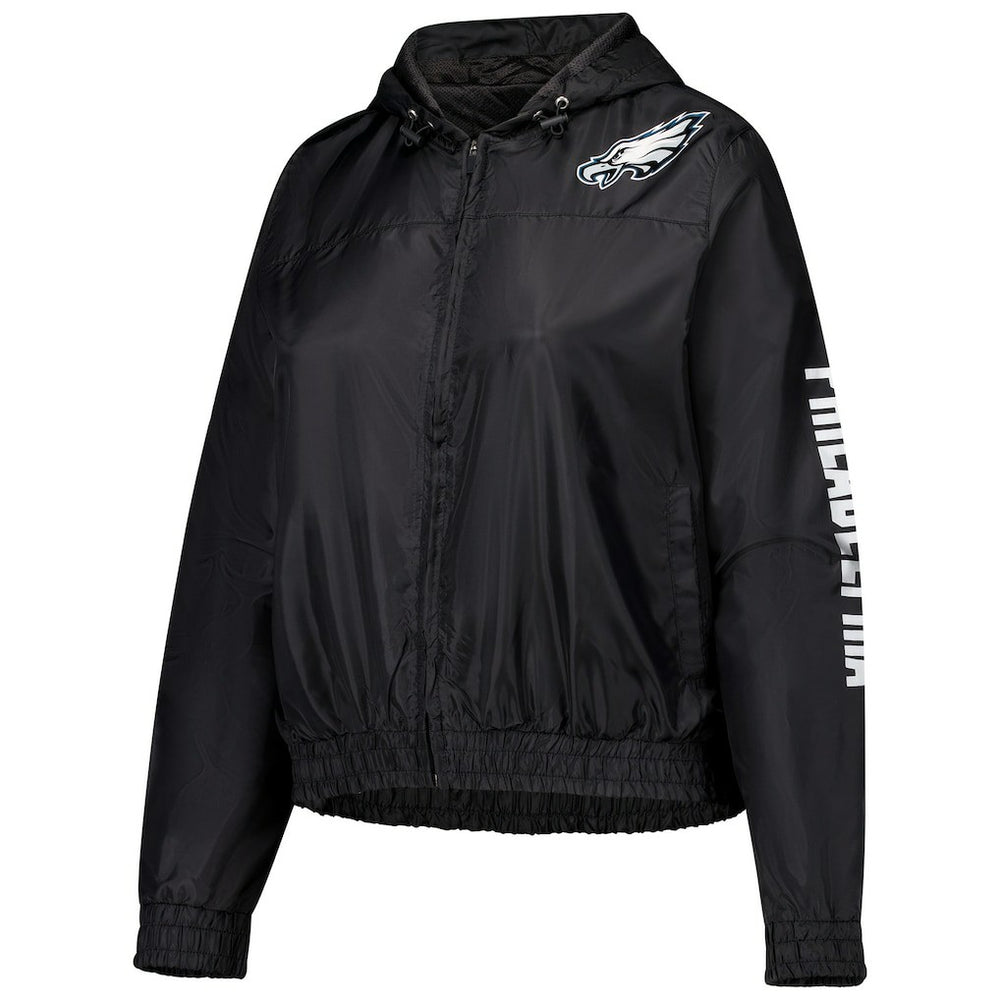 Philadelphia Eagles Women's Full-Zip Jacket - Black Jackets