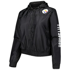 Pittsburgh Steelers Women's Full-Zip Jacket - Black Jackets