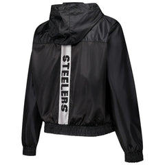 Pittsburgh Steelers Women's Full-Zip Jacket - Black Jackets