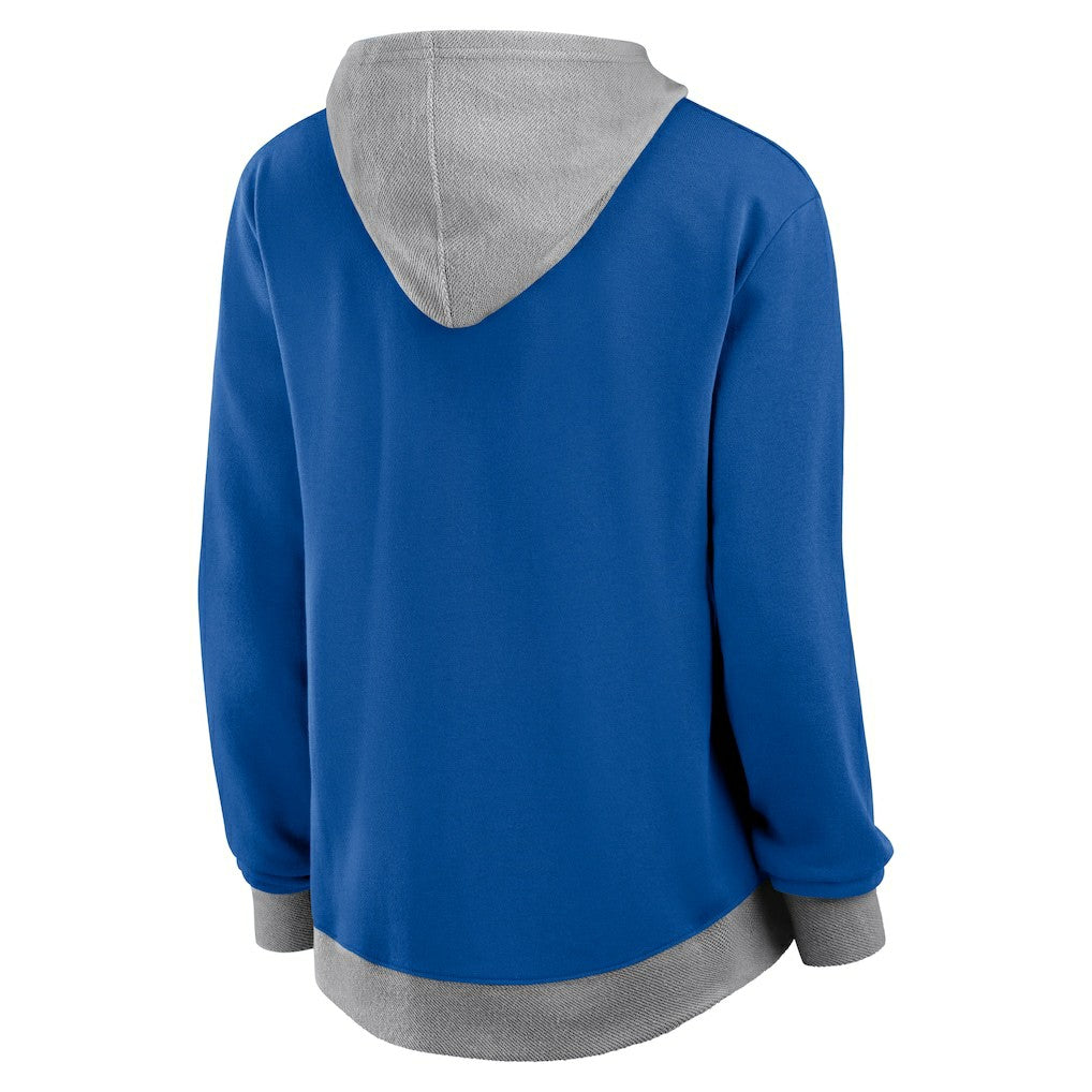 New York Giants Women's Hit It Full-Zip Hoodie - Royal Hoodies