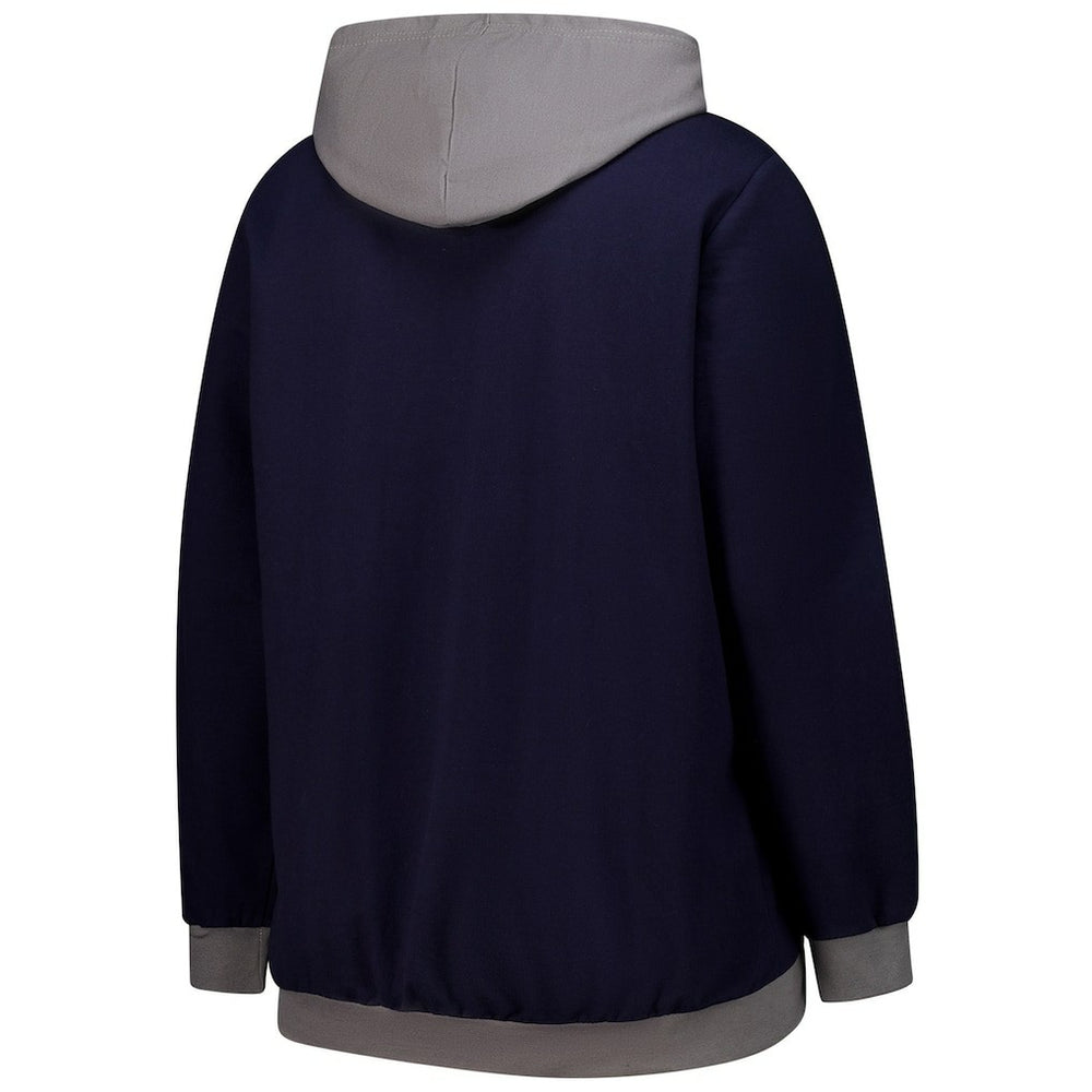 Seattle Seahawks Women's Hit It Full-Zip Hoodie - College Navy Hoodies