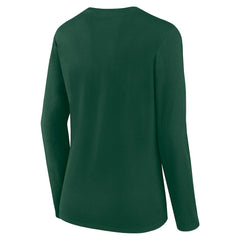 Green Bay Packers Women's Long Sleeve Scoop Neck T-Shirt - Green T-shirts