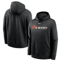 Baltimore Orioles Nike Local Club Pullover Hoodie - Black Hoodies