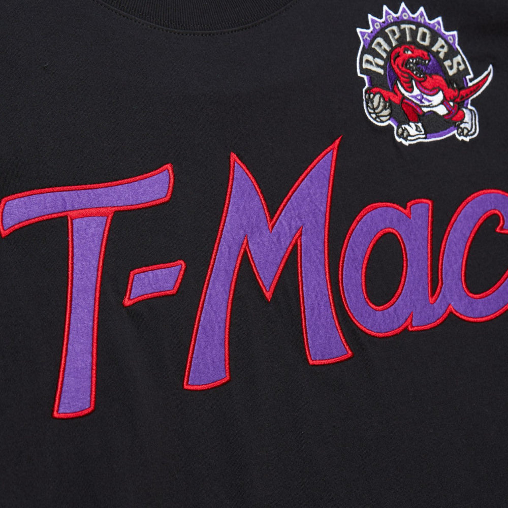 Tracy McGrady Toronto Raptors Premium Nickname T-Shirt Black - Mitchell & Ness outlet