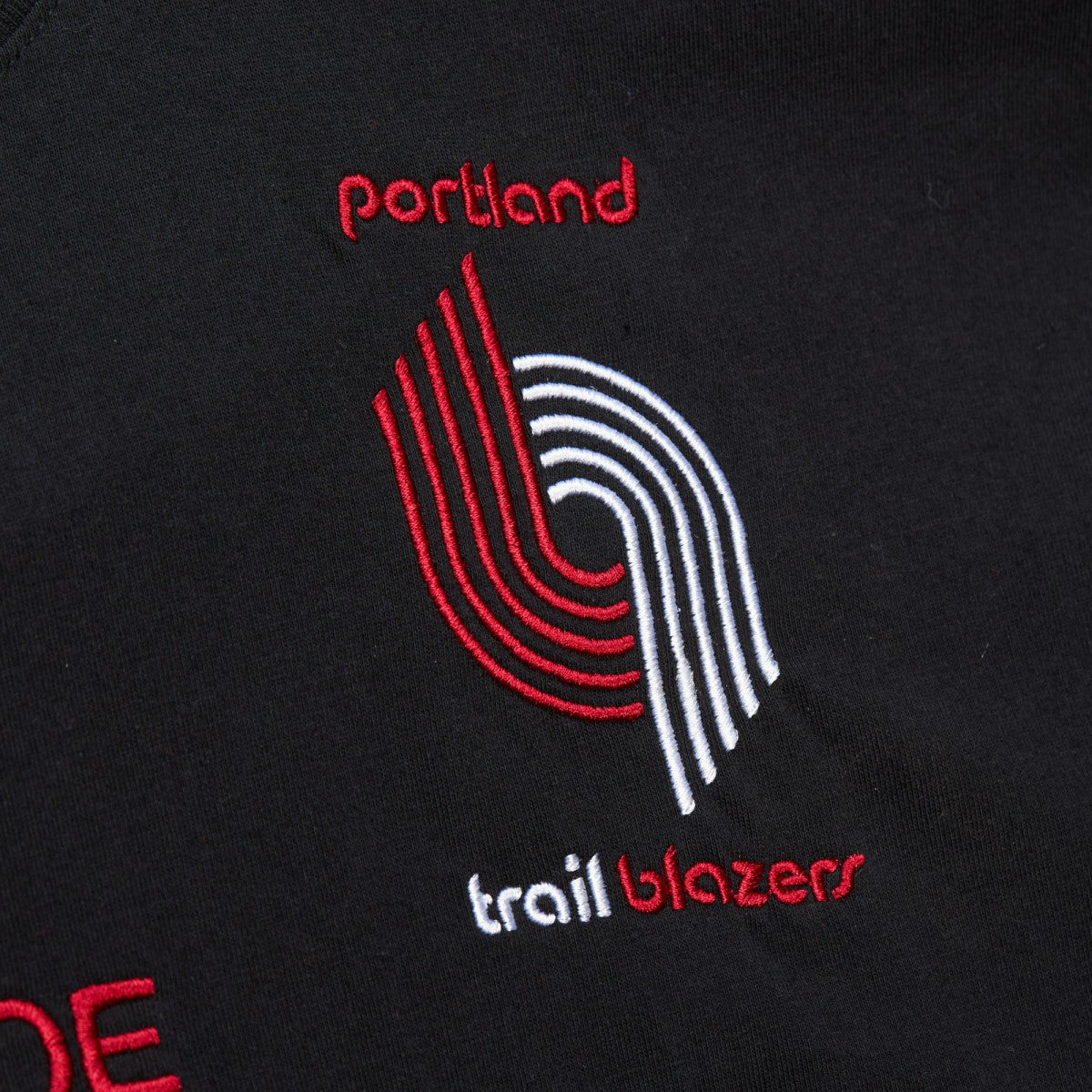 Clyde Drexler Portland Trail Blazers Premium Nickname T-Shirt Black - Mitchell & Ness