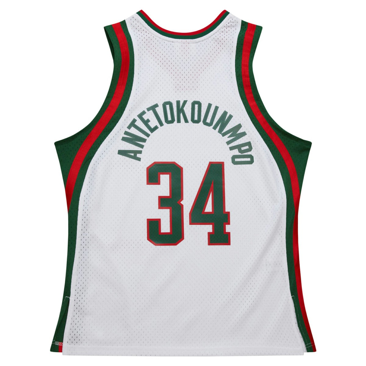 Giannis Antetokounmpo Milwaukee Bucks 2013/14 Hardwood Classics Swingman Jersey White - Mitchell & Ness