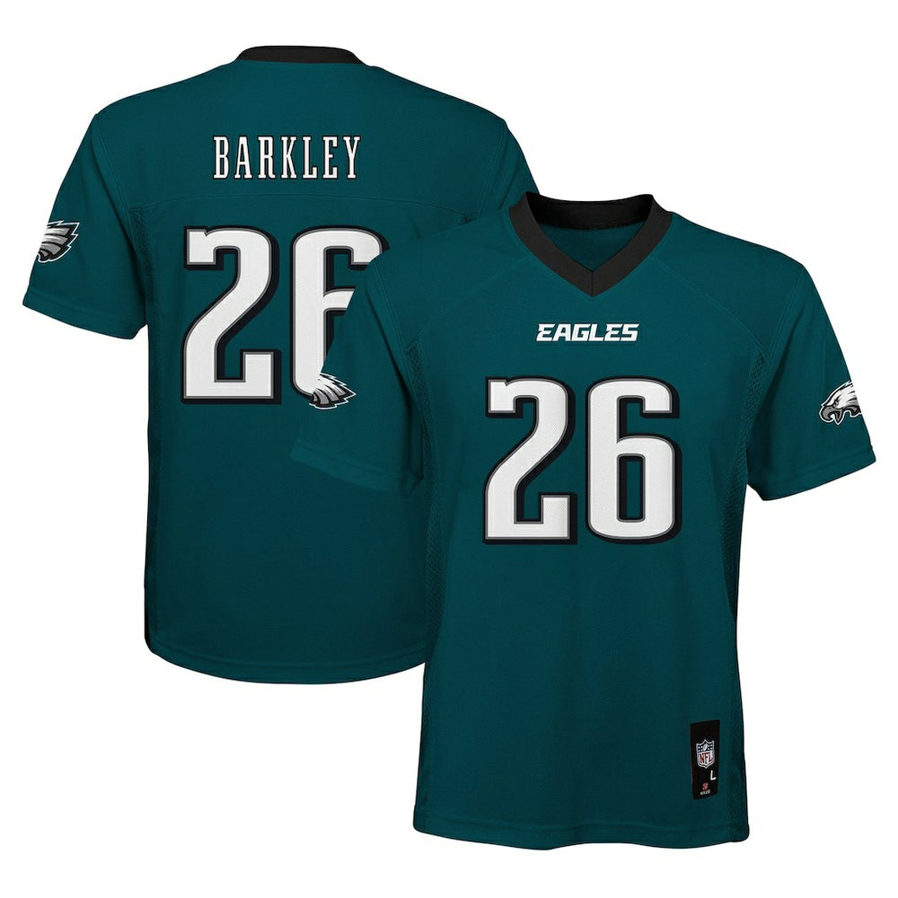 Saquon Barkley Philadelphia Eagles Preschool Replica Player Jersey - Midnight Green Jerseys
