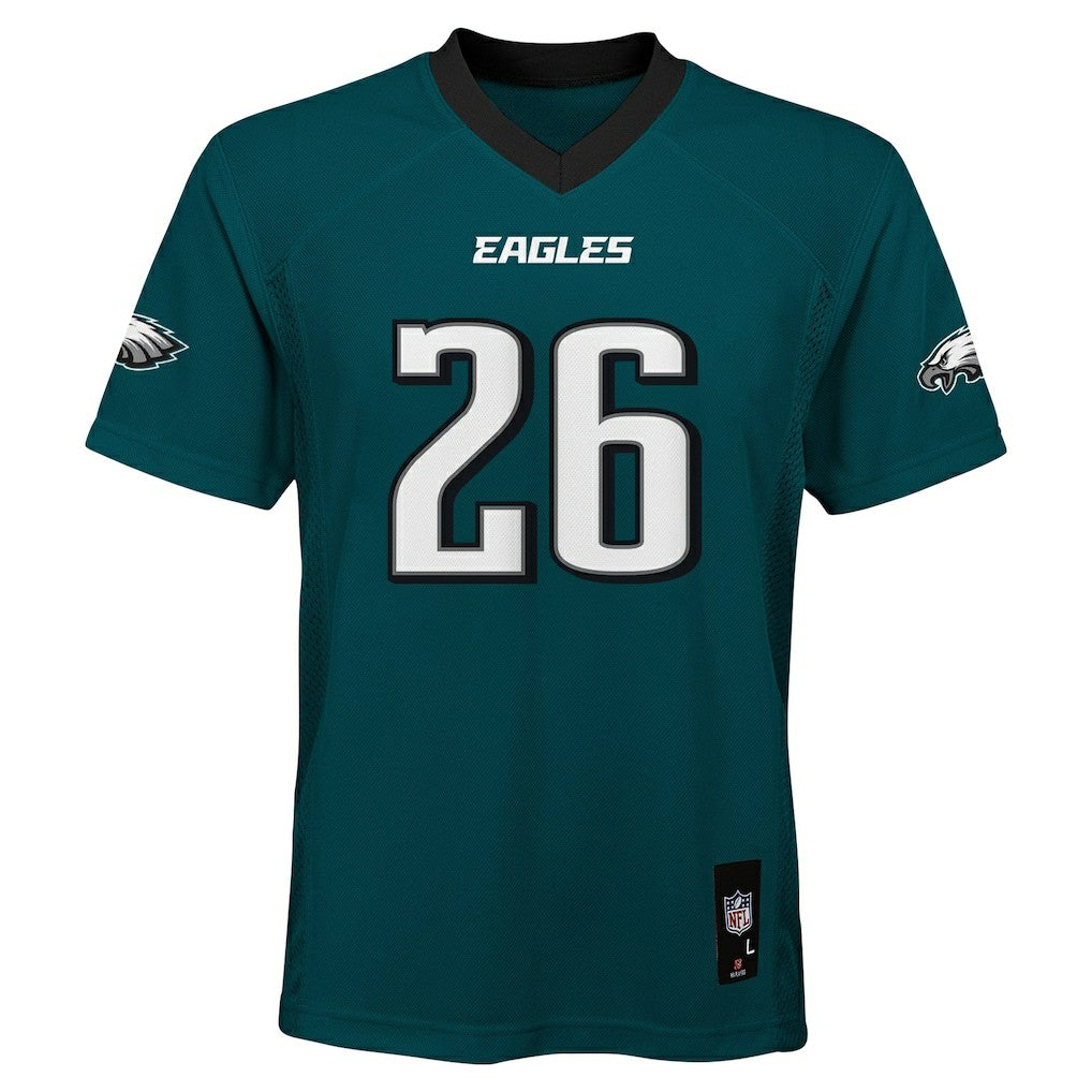 Saquon Barkley Philadelphia Eagles Preschool Replica Player Jersey - Midnight Green Jerseys