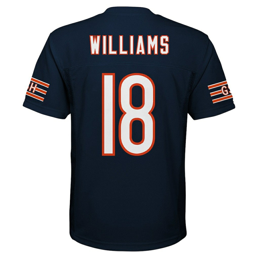 Caleb Williams Chicago Bears Youth Replica Player Jersey - Navy Jerseys