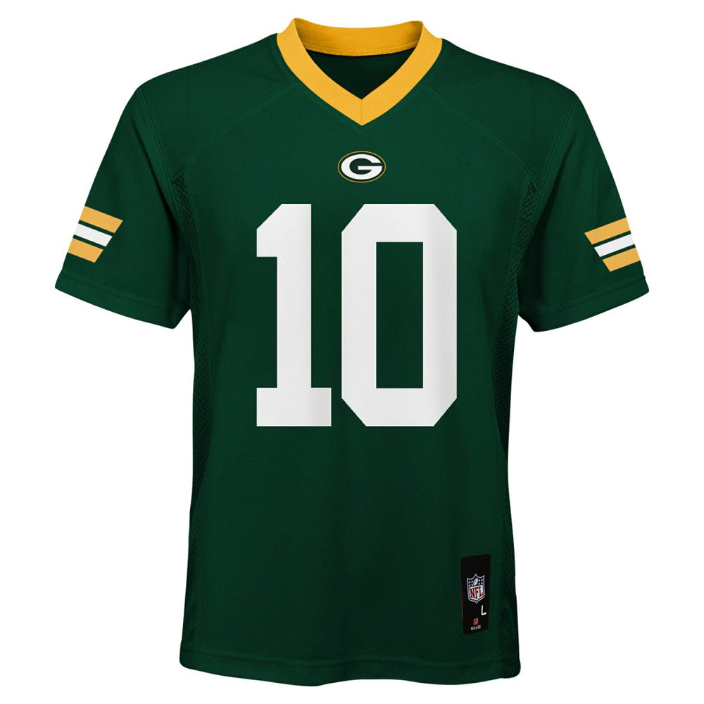 Jordan Love Green Bay Packers Youth Replica Player Jersey - Green Jerseys