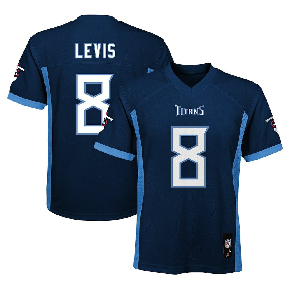 Will Levis Tennessee Titans Youth Replica Player Jersey - Navy Jerseys