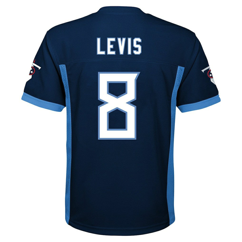 Will Levis Tennessee Titans Youth Replica Player Jersey - Navy Jerseys
