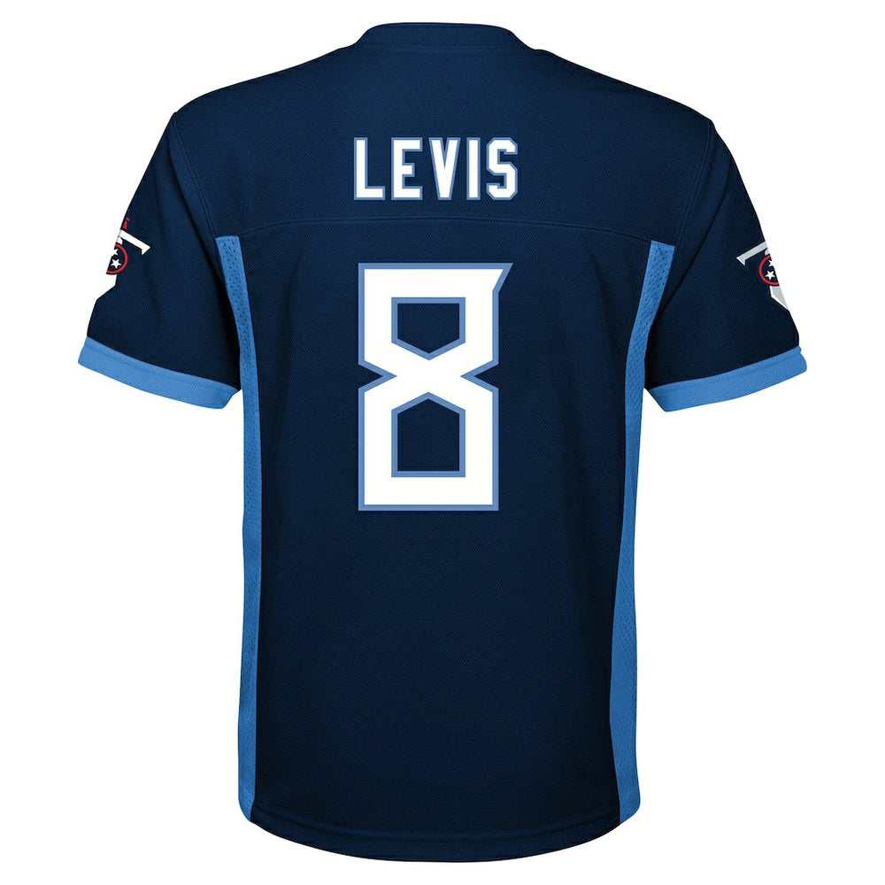 Will Levis Tennessee Titans Youth Replica Player Jersey - Navy Jerseys