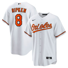 Cal Ripken Jr. Baltimore Orioles Nike Throwback Replica Player Jersey - White Jerseys